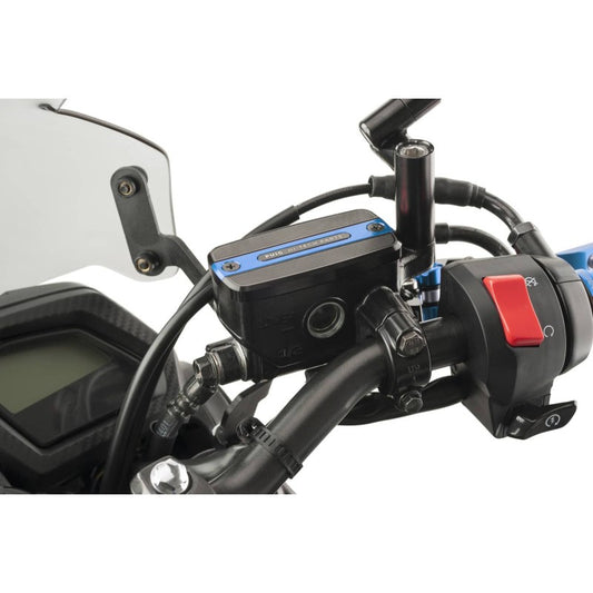 PUIG TAPPO SERBATOIO ANTERIORE PER FLUIDO FRIZIONE HONDA NC750X 16-20 BLU