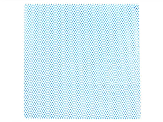 Retina decorativa in alluminio 30X30 cm colore Blu