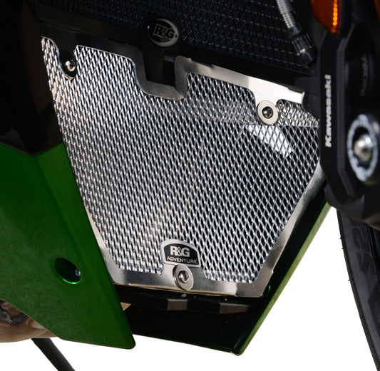 retina protezione collettori scarico Kawasaki H2 SX - colore titanio