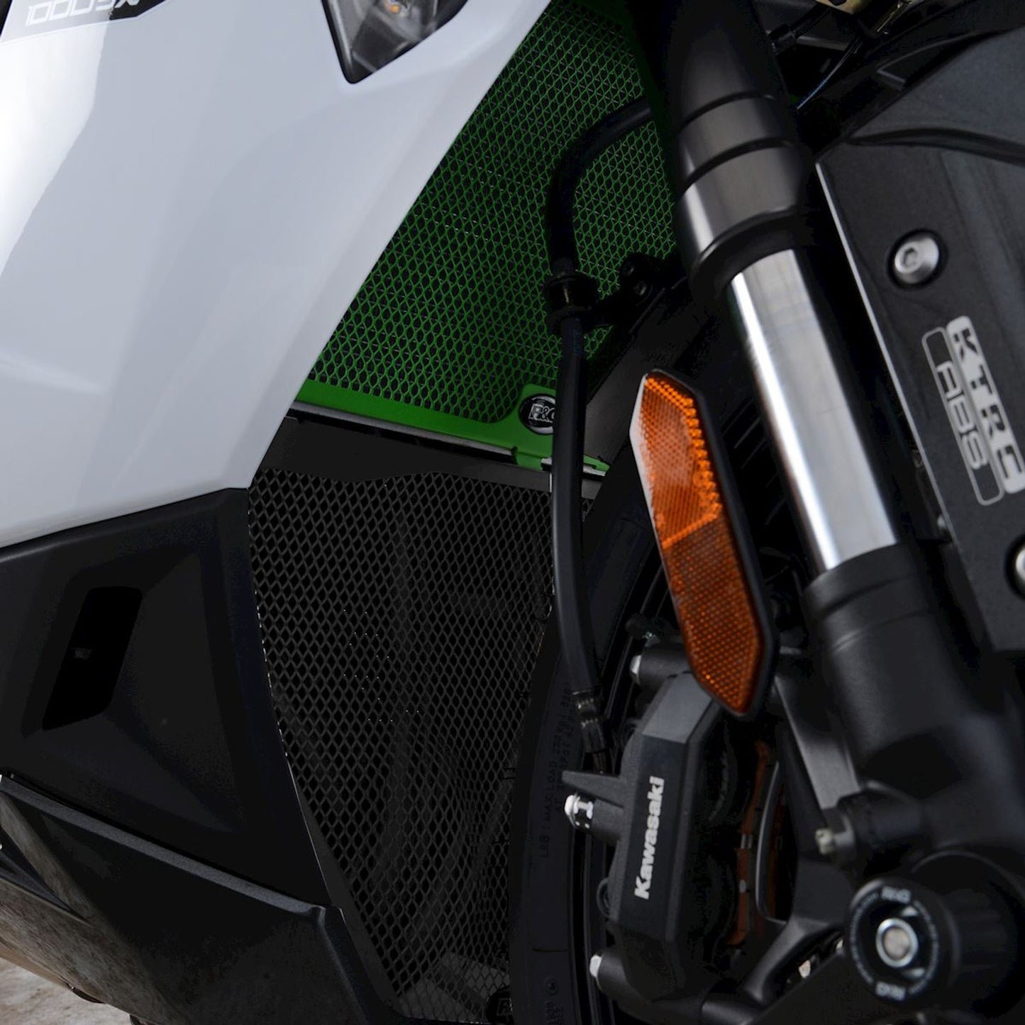 retina protezione collettori scarico, Kawasaki Ninja 1000SX '20- - colore verde