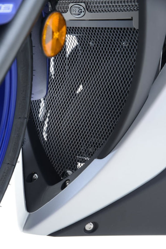 retina protezione collettori scarico Yamaha YZF-R25 '14-'18 / R3 '15-'18 - rosso