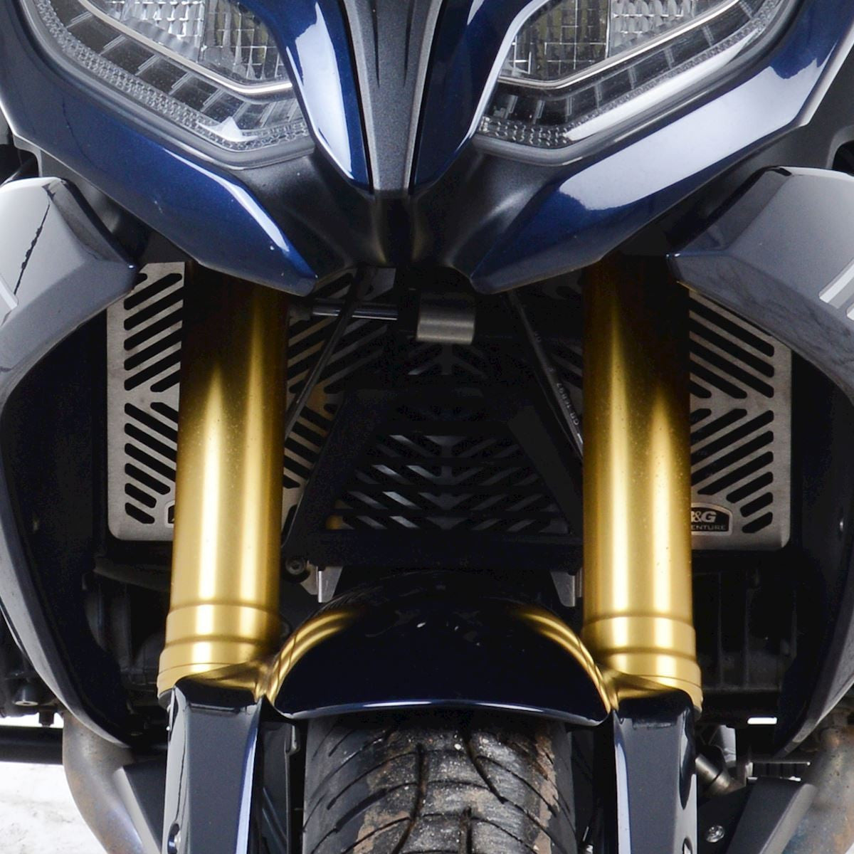 Retina protezione radiatore acciaio inossidabile, BMW R1200RS '15- / R1200R '15- / R1250RS '19- / R1250R '19-