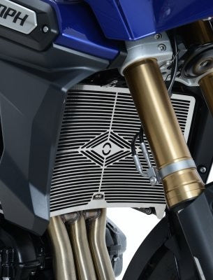 Retina protezione radiatore acciaio inossidabile, TRIUMPH 1200 EXPLORER '12-'17