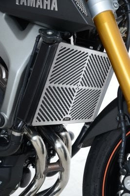 Retina protezione radiatore acciaio inossidabile, YAMAHA MT-09 fino '16 / MT-09 Tracer / XSR900 '16-'21