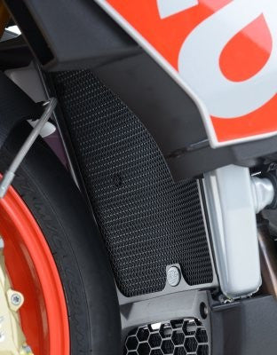 retina protezione radiatore - Aprilia V4 Tuono 1100 '15- / RSV4RR '15- / RSV4RF / RSV4 1100 Factory '19- (titanio)