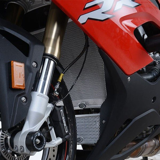 retina protezione radiatore - BMW S1000RR '19- / S1000XR '20- / S1000R '21- / M1000RR '21- (colore rosso)