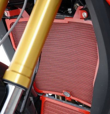 retina protezione radiatore - BMW S1000XR (colore rosso)