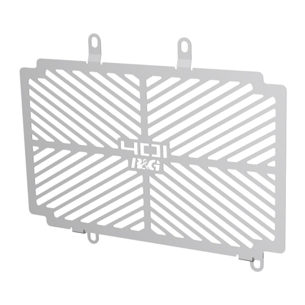 Retina protezione radiatore c/logo, acciaio inox Husqvarna Svartpilen 400 '18- / Vitpilen 400 '18-