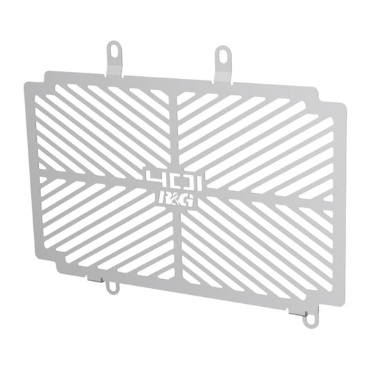 Retina protezione radiatore c/logo, acciaio inox Husqvarna Svartpilen 400 '18- / Vitpilen 400 '18-