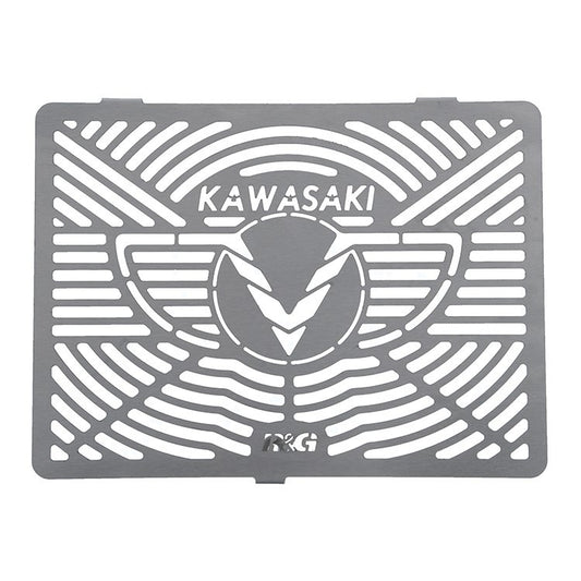 Retina protezione radiatore c/logo, acciaio inox - KAWASAKI (650) Vulcan S '15- / Vulcan Cafè '18-