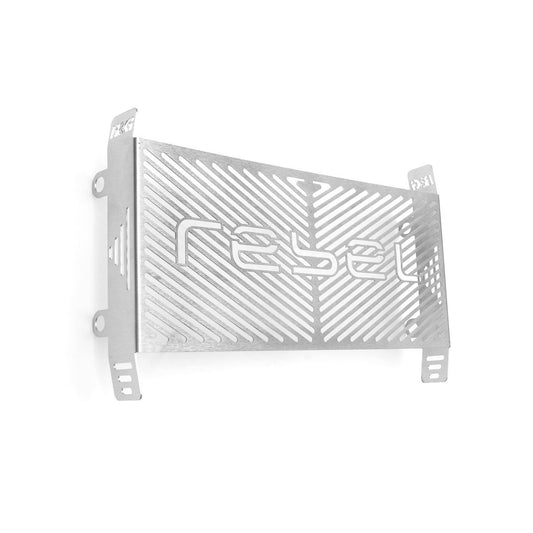 Retina protezione radiatore c/logo, acciaio inox - Honda CMX500 Rebel (S) '17-