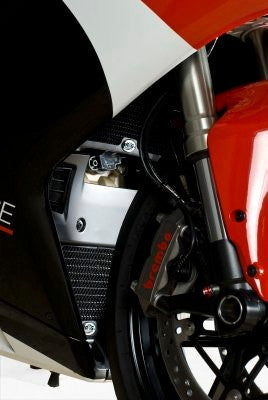 retina protezione radiatore (CP) - Ducati 848 / 1098 / 1198 (colore rosso)