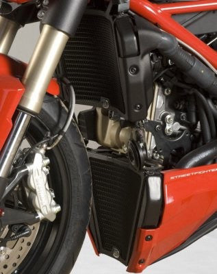 retina protezione radiatore (CP) - Ducati 848 Streetfighter (colore rosso)