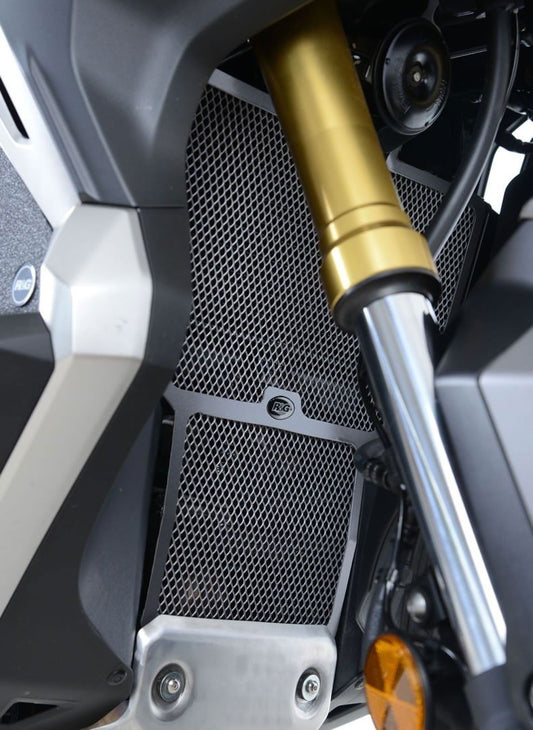 retina protezione radiatore Down Pipe (1 PZ) - Honda X-ADV '17-'20 (colore titanio)