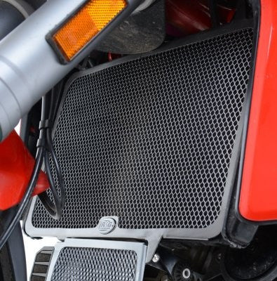 retina prot.radiatore - Ducati MTS 1200 Multistrada '15- / MTS Enduro / MTS V2(S) '22- / MTS 1260 (non compatibile con barre motore originali Ducati) - rosso