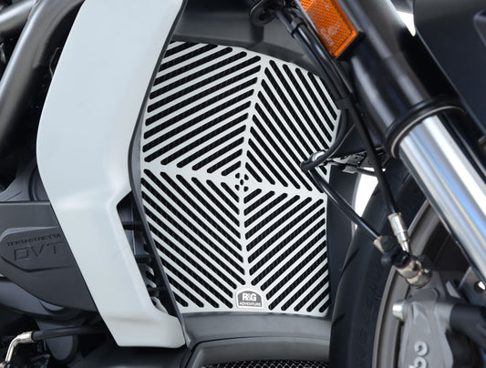retina protezione radiatore - DUCATI X-DIAVEL / X-DIAVEL S alluminio satinato