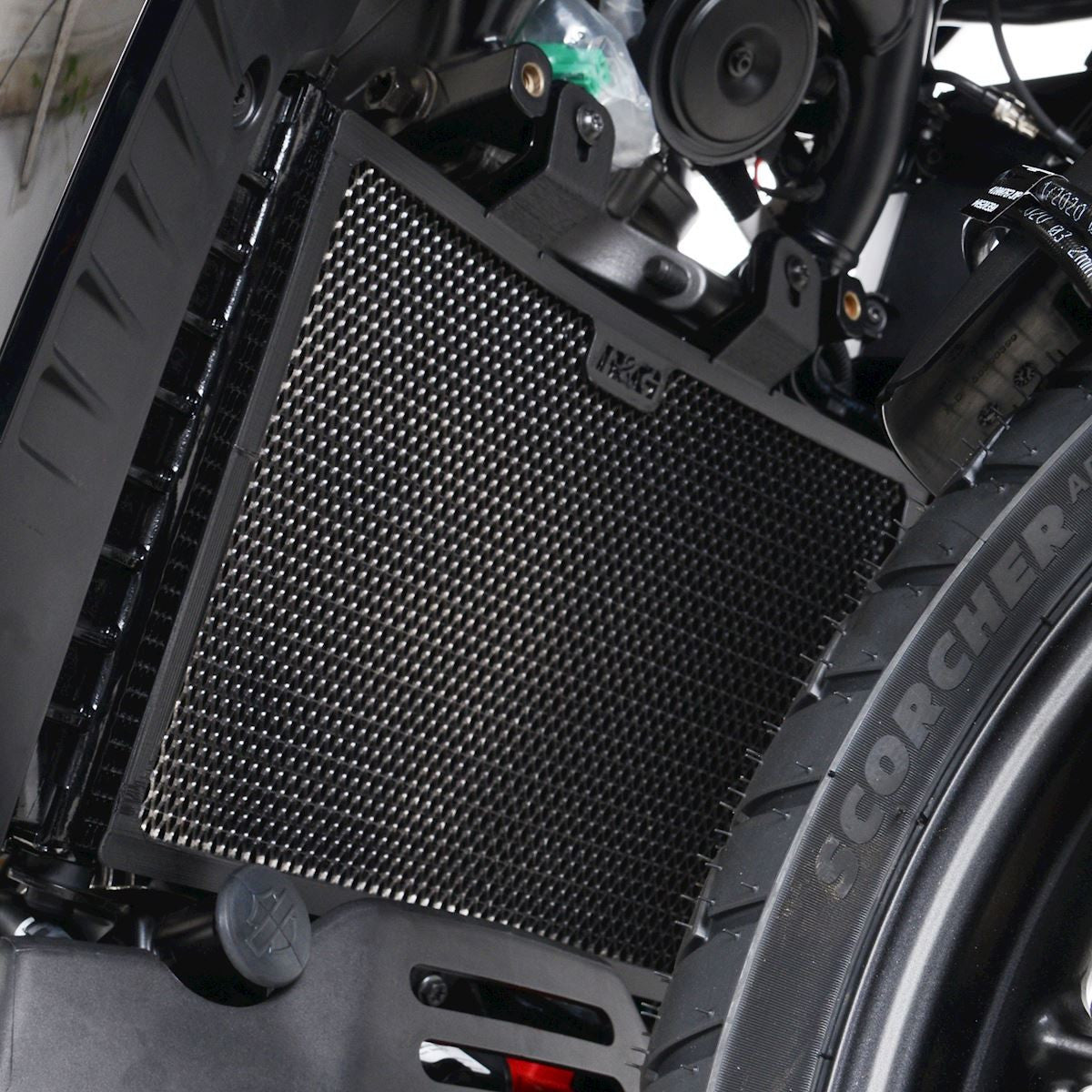 retina protezione radiatore - Harley-Davidson Pan America (Special) '21- (colore arancio)