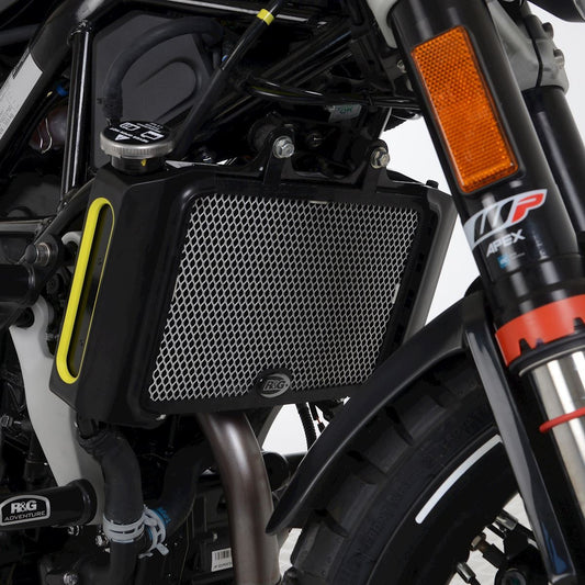 retina protezione radiatore - Husqvarna Svartilen / Vitpilen 125 '21- (colore titanio)