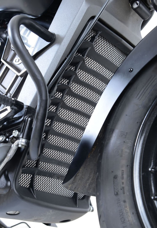 retina protezione radiatore - Indian Scout '15- / Scout Bobber / Scout Sixty (colore titanio)