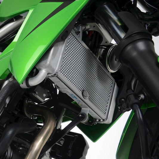 retina protezione radiatore - Kawasaki Ninja 125 / Z125 '19- (colore titanio)