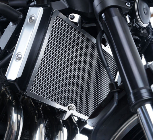 retina protezione radiatore - Kawasaki Z900RS -'20 (colore titanio)