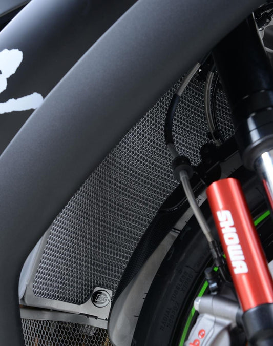 retina protezione radiatore - KAWASAKI ZX10-R '08-'20 (colore verde)