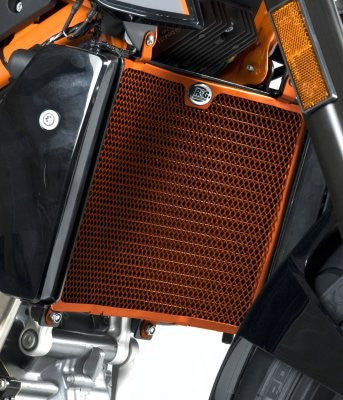 retina protezione radiatore - KTM 690 DUKE '12 / 690 DUKE R '13- (arancio)