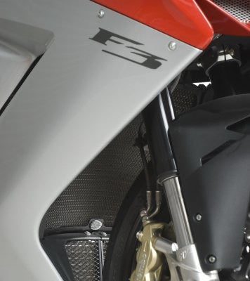 retina protezione radiatore - MV AGUSTA F3 (675/800) tutti gli anni / 800 Superveloce '20- (colore titanio)