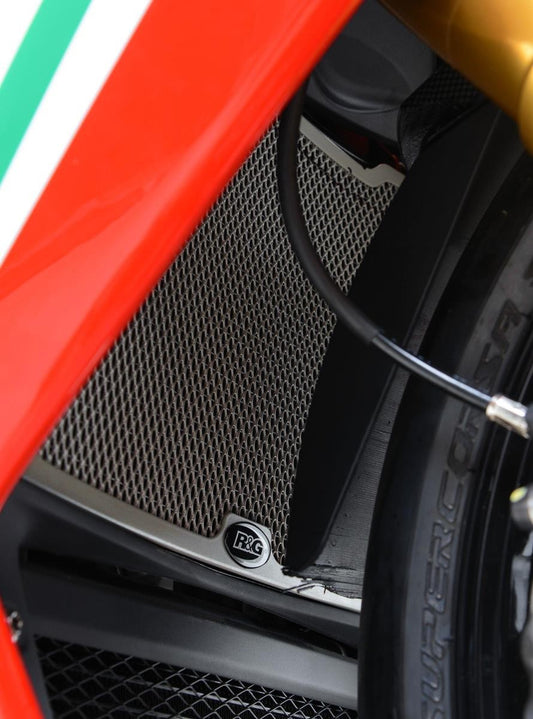 retina protezione radiatore - MV Agusta F4RR / F4RC (colore titanio)