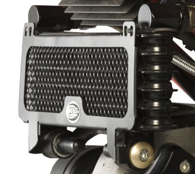 retina protezione radiatore olio, Ducati Hypermotard 796 & 1100 (not Evo) (colore rosso)