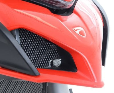 retina prot.rad.olio, Ducati Multistrada 1200 '15- / Multistrada Enduro / 950 Multistrada (S) '17- / Multistrada 1260 / MTS V2(S) '22 (colore rosso)