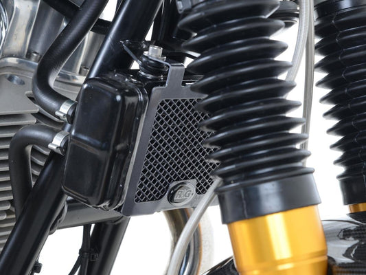 retina protezione radiatore olio, Norton Commando 961 Sport '15- (colore titanio)