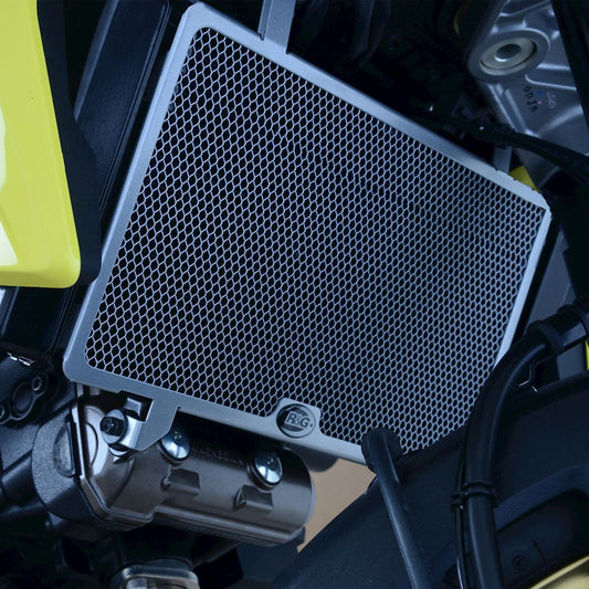 retina protezione radiatore- Suzuki 1050 V-Strom (XT) '20- (colore titanio)