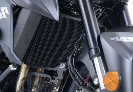 retina protezione radiatore - Suzuki GSR750 '11 / GSXS 750 '17- (colore titanio)