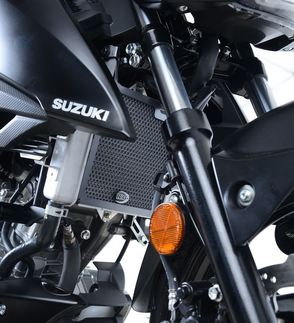retina protezione radiatore - Suzuki GSX-R 125 / GSX-S 125 (colore titanio)