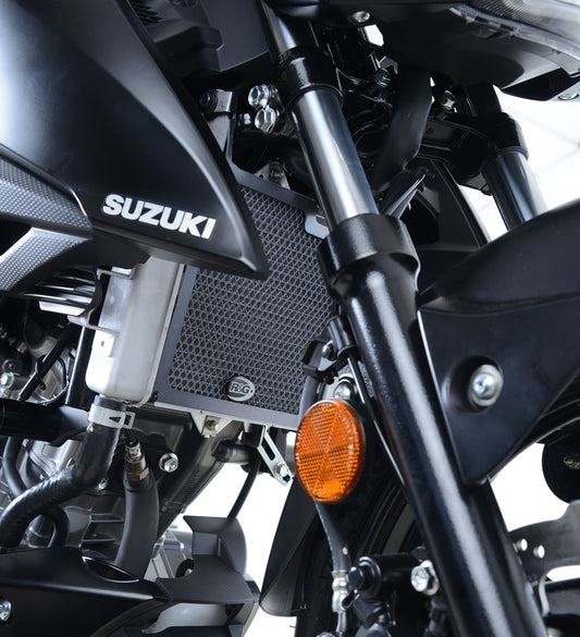retina protezione radiatore - Suzuki GSX-R 125 / GSX-S 125 (colore titanio)