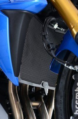 retina protezione radiatore - Suzuki Katana '19- / GSX-S 1000/1000ABS/1000FA/ GT '22- /GSX-S950 (colore titanio)