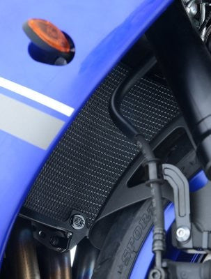 retina protezione radiatore - Yamaha YZF-R1 '09-'14 (colore titanio)