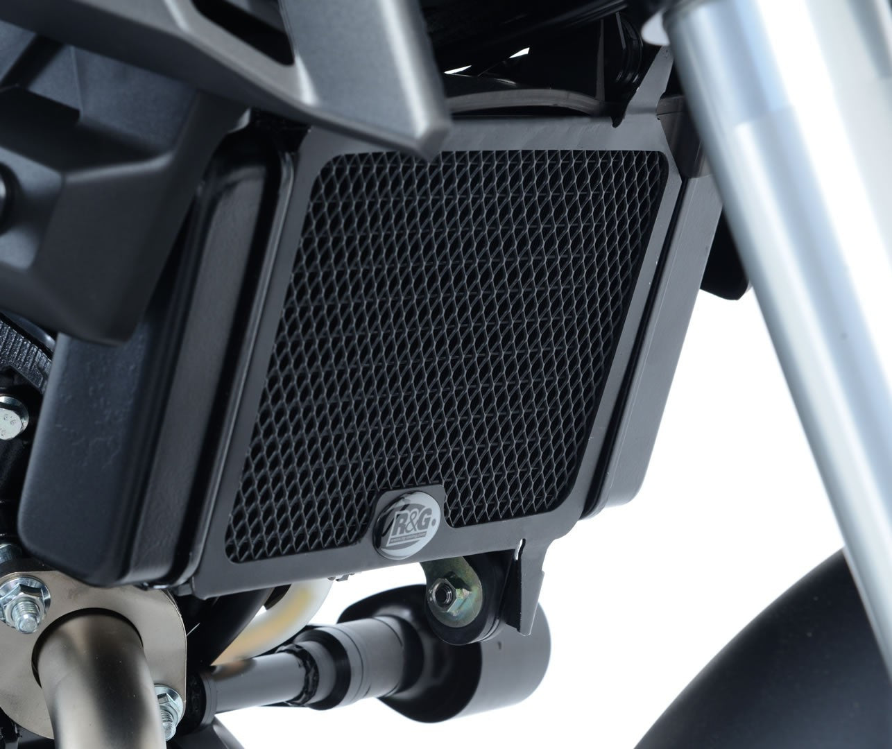 retina protezione radiatore - Yamaha MT-125 '14-'19 (anche modello ABS) (colore titanio)