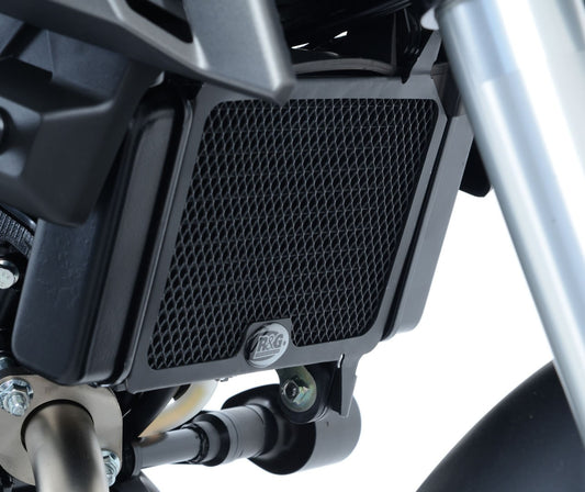 retina protezione radiatore - Yamaha MT-125 '14-'19 (anche modello ABS) (colore titanio)