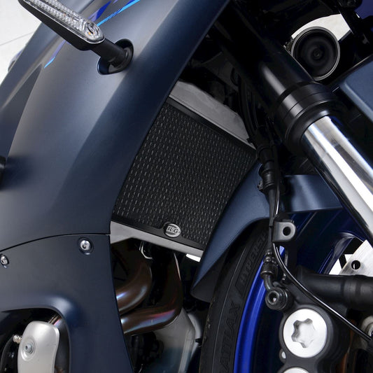 retina protezione radiatore - Yamaha R7 '22- (colore titanio)