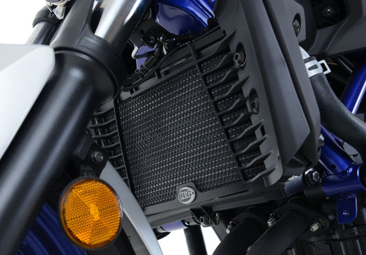 retina protezione radiatore - Yamaha YZF-R25 '14- / YZF-R3 '15- / MT-25 / MT-03 (colore blu)