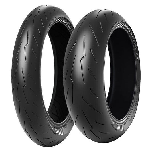 COPPIA PNEUMATICI PIRELLI DIABLO ROSSO CORSA IV 120/70 R17 180/55 R17
