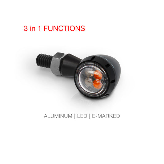 S-LED 3 B-LUX NERO (coppia) - Senza Categoria