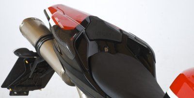 sliders codone posteriore in carbonio, finitura lucida, Ducati 848/1098/1198
