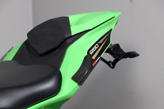 sliders codone posteriore in carbonio, Kawasaki ZX-25R '20- - finitura lucida
