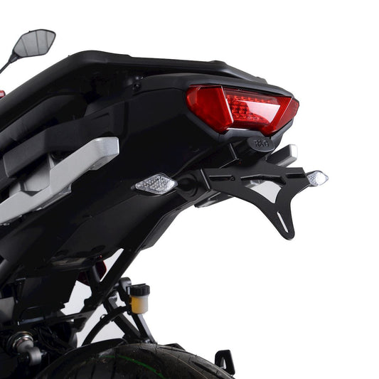 Portatarga, Yamaha Tracer 9 GT SOLO (o modelli standard con borse laterali) Must use smaller indicators than originals.