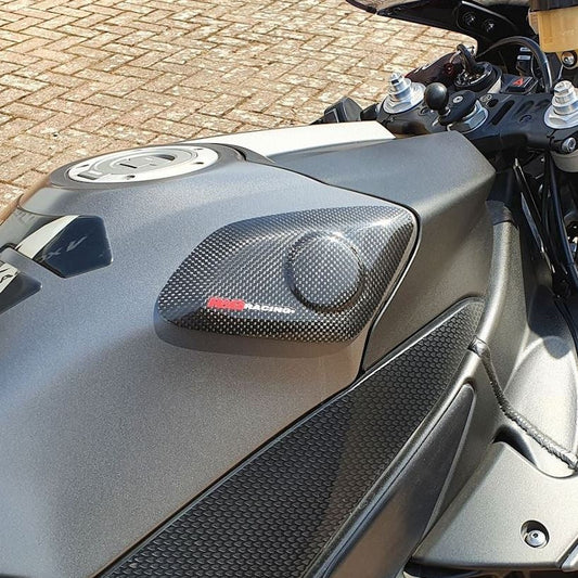 sliders serbatoio in carbonio, Yamaha YZF-R1 '09-'14 - finitura lucida