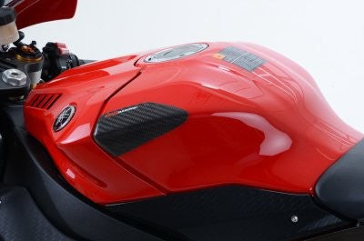 sliders serbatoio in carbonio, Yamaha YZF-R1 '15- - finitura lucida