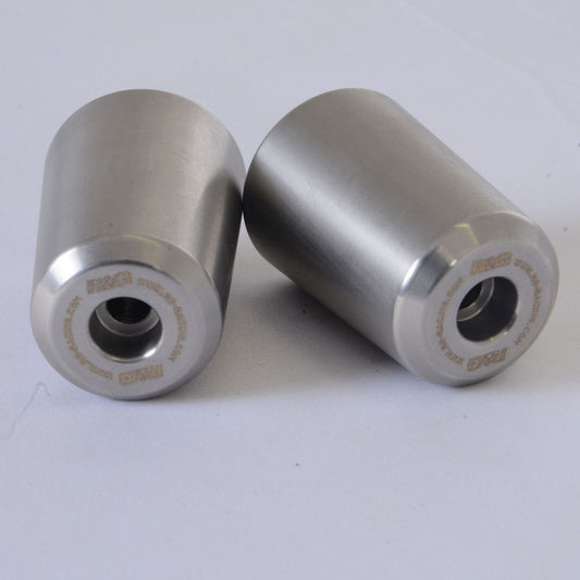 Stabilizzatori / tamponi manubrio acciaio inox, Hayabusa 97-07, Bandit, GSX1250FA, V Strom, GS500, GSX1400 & GSR600/750 '11-